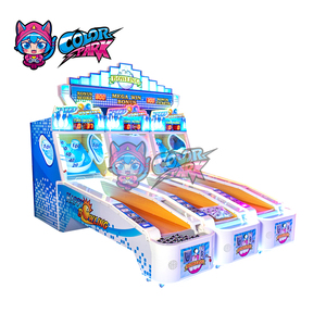 Machine de jeu d'arcade de <span class=keywords><strong>bowling</strong></span> vidéo intérieure colorée pour 3 joueurs, nouvelle, à monnayeur - Product Image 1