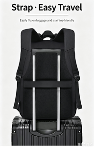 Lightweight Waterproof <b>Laptop</b> <b>Backpack</b> Business Travel Computer <b>Bag</b> Custom Logo School Office Daypack - Product Image 6