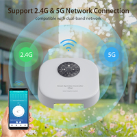Controlador de Riego Inteligente WiFi Tuya, 12 Zonas, Dispositivo de Riego Eléctrico para Uso Doméstico, Pulverizador de Plástico Resistente