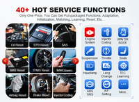 Lector de Códigos OBD II Maxipro MP900E Android de 8 Pulgadas, Escáner de Diagnóstico Universal con USB/WiFi para Todos los Autos