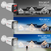 5MP 2.5K double lumière AI balle CCTV caméra pas cher réseau IP Internet CMOS NVR détection de mouvement humain caméra de sécurité pour la maison
