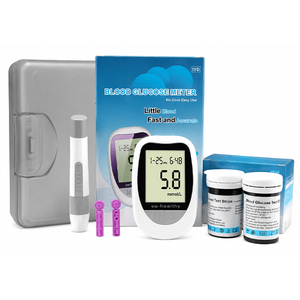 MN-KH-100  Lecteur de <span class=keywords><strong>glycémie</strong></span> pour usage médical à domicile, <span class=keywords><strong>appareil</strong></span> de <span class=keywords><strong>mesure</strong></span> précis entièrement automatique - Product Image 1