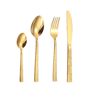 Stainless Steel Western Cutlery Set <b>Knife</b> Fork Spoon Mirror Polished Durable Tableware For Hotel Steak Dessert Use - Product Image 5