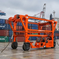 Transpalette électrique à batterie de 35 tonnes à émissions zéro pour la logistique des terminaux portuaires verts