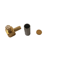 Connecteur SMP-KW1.5 d'alimentation du fabricant RG316 RG174 Câble femelle à tête coudée DC0-6G connecteur SMP