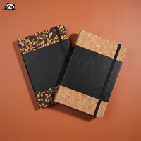 Carnet de notes A5 de qualité supérieure avec logo personnalisé, en liège et biodégradable, pour l'école – Collection 2026