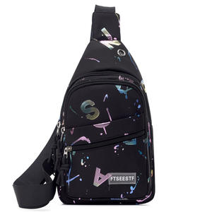 Ftseestf Bolso de pecho para mujer, bolso cruzado portátil con cremallera de varias capas para uso diario, verano 2025 - Product Image 2