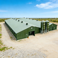Bâtiments Agricoles Préfabriqués en Acier : Hangar, Étable, Poulailler, Entrepôt Agricole, Kits de Construction Métalliques
