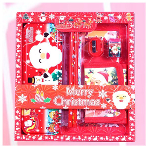 Set de Papelería de Santa Claus, Estuche de 12 Piezas con Sacapuntas y Borrador, Regalo de Navidad para Niños, Jardín de Infancia, Cumpleaños - Product Image 4