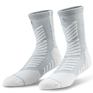 Couleur unie <span class=keywords><strong>Compression</strong></span> Rembourrage Épais Serviette <span class=keywords><strong>Bas</strong></span> Hommes Sport D'élite Combat Tube Chaussettes de Basket-Ball - Product Image 3