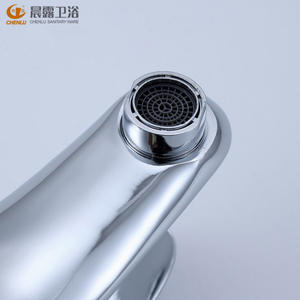 ก๊อกน้ำอ่างล้างหน้าแบบก้านเดียวติดตั้งบนเคาน์เตอร์ สแตนเลสสตีล ดีไซน์ทันสมัย ยี่ห้อเฉินลู่ - Product Image 4