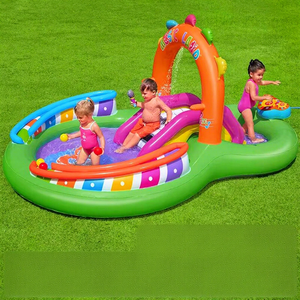 <span class=keywords><strong>Piscine</strong></span> gonflable <span class=keywords><strong>INTEX</strong></span> pour enfants <span class=keywords><strong>avec</strong></span> <span class=keywords><strong>toboggan</strong></span>, château aquatique, pulvérisation d'eau, château gonflable, dinosaure, ananas - Product Image 6