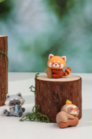 Pulpen Gel Hewan Hutan Lucu KUKI, Kartun Pelajar Lucu, Alat Tulis Kawaii Kartun