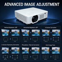 Proyector Láser Profesional de 7200 Lúmenes WUXGA 3LCD para Mapeo 3D, Espacio Inmersivo, Escenarios y Proyección de Eventos