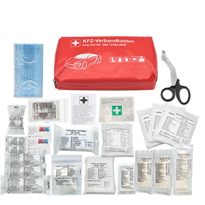 Bolsa de <span class=keywords><strong>Seguridad</strong></span> y Primeros Auxilios para Automóvil en Oferta, Kit de Primeros Auxilios Compatible con DIN13164-2022 para Auto, en Stock, Entrega Inmediata - Product Image 3