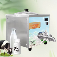 Machine de pasteurisation automatique compacte pour crème glacée, confiture, ketchup, jus, purée de tomates, œufs et lait