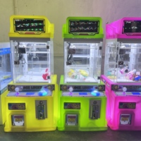 Petite machine à grue à griffes Jouets d'arcade Jeux à pièces en peluche Mega Mini Machine à griffes