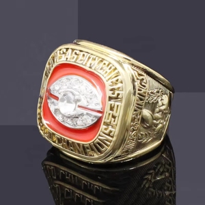 Anillos de Campeón de los Kansas City Chiefs de la <span class=keywords><strong>NFL</strong></span> de 1969 al por Mayor, Anillos de Aleación de Zinc de Alta Calidad para Regalos de Aniversario - Product Image 3