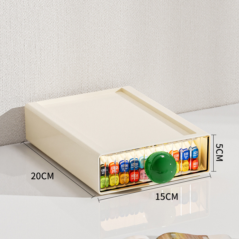 Small green storage box with handle [20*15*5]