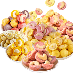 2024 Les supermarchés vendent santé Perte de poids faible en gras collations aux <span class=keywords><strong>noix</strong></span> de fruits lyophilisées fraise durian mangue avec <span class=keywords><strong>noix</strong></span> de cajou - Product Image 1