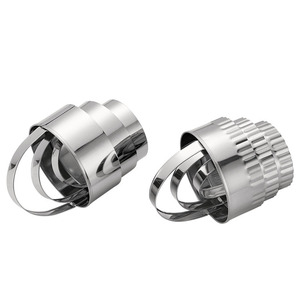 ชุดเครื่องตัดคุกกี้สแตนเลส Chef Choice พร้อมวงแหวนมูส อุปกรณ์ทำขนมอบคุณภาพเยี่ยมสำหรับร้านเบเกอรี่ - Product Image 4