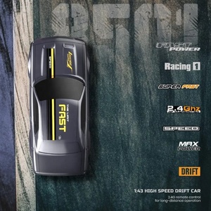Coche de Control Remoto Jacko Toys de Alto Rendimiento, Escala 1:43, Mini Coche de Derrape RC <span class=keywords><strong>para</strong></span> Niños - Product Image 3