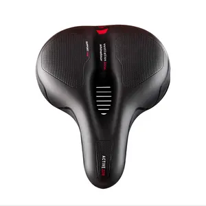 Siège de vélo surdimensionné, siège de vélo <span class=keywords><strong>large</strong></span> pour femmes et hommes, confort, <span class=keywords><strong>selle</strong></span> de vélo universelle imperméable - Product Image 1
