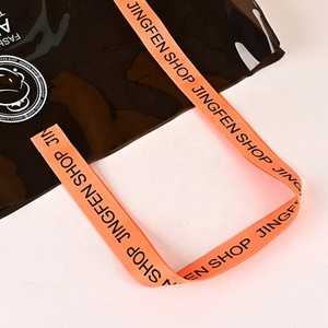 Sac fourre-tout en PVC transparent imperméable avec poignées, modèle SD-524, marque LUOYI, logo personnalisé, vente en gros - Product Image 3