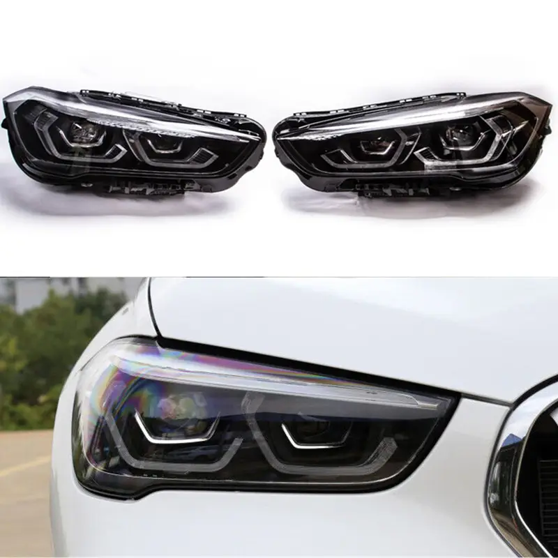 Front modifiziertes Scheinwerfer links rechts für BMW X1 F49 Scheinwerfer Auto Lampen Upgrade Scheinwerfer 2016 2017 2018 2019