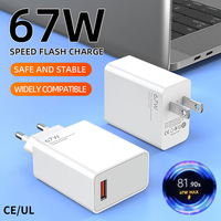 Chargeur USB Super Rapide 120W 67W 33W Câble 6A Chargeur Rapide Adaptateur Secteur pour Téléphone Xiaomi