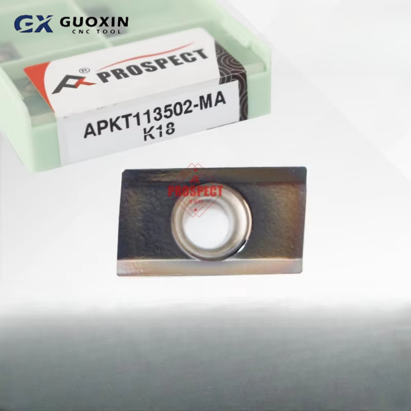 Перспектива APKT11350Z - MA KI8, токарные детали с ЧПУ, оригинальная резная твердосплавная вставка, специальная для цветных металлов