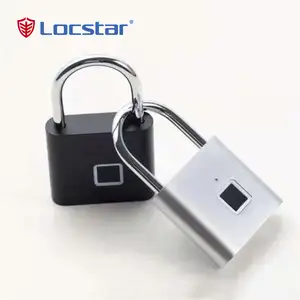 Best Selling Smart Fingerprint Padlock Smart Keyless Lock Security Metal Waterproof Mini Padlock For Luggage