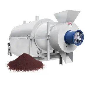 compost manure rotary drum drying machine fertilizer dryer biomass sand rotary drum dryer