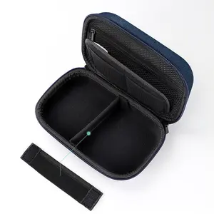 Portable travel electronic gadget tech organizer bag anti-pressure shockproof eva hard shell carry storage case
