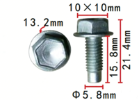 Nouvelles pinces et attaches métalliques automobiles Jiumail, modèle 152462, pour voitures, fournies par l'usine chinoise