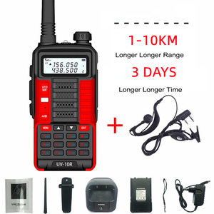 Cargador USB <span class=keywords><strong>BAOFENG</strong></span> <span class=keywords><strong>UV10R</strong></span>, Walkie Talkie de Doble Banda UHF/VHF, Radio Bidireccional de Largo Alcance FM - Product Image 1