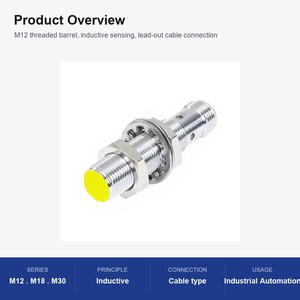 Entrega rápida de sensores de proximidad inductivos Turck nuevos: <span class=keywords><strong>M12</strong></span> M18 M30, Ni4-<span class=keywords><strong>M12</strong></span>-<span class=keywords><strong>AP6X</strong></span> Bi5-M18-<span class=keywords><strong>AP6X</strong></span>-<span class=keywords><strong>H1141</strong></span> <span class=keywords><strong>Ni8</strong></span>-M18-<span class=keywords><strong>AP6X</strong></span> - Product Image 4