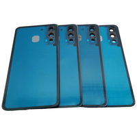 Verre arrière pour Samsung Galaxy S21 FE G990, coque arrière de batterie, boîtier de porte arrière, remplacement, réparation