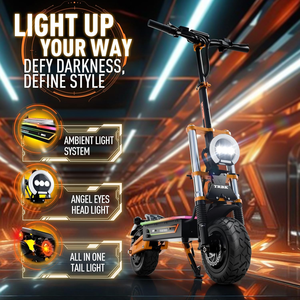 USA Warehouse 10000W Dual Motor <strong>Electric</strong> <strong>Scooter</strong> 72V40AH LG Battery Off-Road <strong>Electric</strong> <strong>Scooter</strong> <strong>with</strong> Steering Damping - Product Image 2
