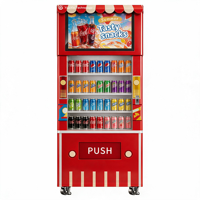 Distributeur automatique de sodas Yunyin, très vendu en Europe et en Amérique du Nord, écran tactile, libre-service sans personnel pour l'eau en bouteille et les en-cas