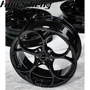 Jantes en alliage d'aluminium forgées sur mesure de 18 à 24 pouces à cinq branches pour Alfa Romeo Giulia <span class=keywords><strong>Tonale</strong></span> Stelvio 5x110/112, neuves, peintes en argent - Product Image 2