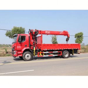 Dongfeng Truck Mounted Crane 8T Telescopic <b>Boom</b> Version Factory Wholesale Robust Structure and Versatile Use for Construction - Product Image 3
