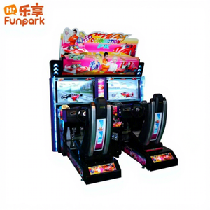 Simulateur de course automobile de nouvelle conception avec écran 4K, machine de jeu d'arcade à monnayeur pour centre de jeux - Product Image 1