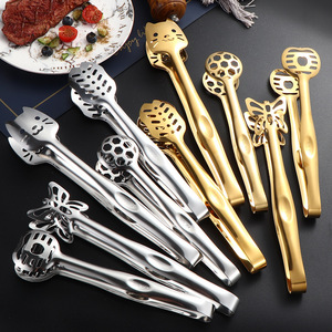 ช้อนเสิร์ฟอาหารสแตนเลส304สำหรับงานหนักคีบบุฟเฟ่ต์ที่คีบสำหรับเสิร์ฟอาหารแบบยาวคีมคีบบุฟเฟ่ต์ - Product Image 1