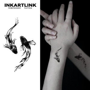 <span class=keywords><strong>Tatuajes</strong></span> de Peces Koi al por Mayor, Tatuaje de Larga Duración de 15 Días, Resistente al Agua, Arte Corporal con Jugo de Fruta Natural <span class=keywords><strong>para</strong></span> <span class=keywords><strong>Hombres</strong></span> y Mujeres, Adhesivo al por Mayor - Product Image 1