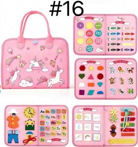 Libro Sensorial de Fieltro Montessori de 8 Páginas, el Mejor Regalo para Niños de 1, 2, 3 y 4 Años, Tablero de Actividades para Preescolar - Product Image 2
