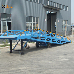 8Ton 10Ton 12Ton Contenedor móvil hidráulico portátil Carretilla elevadora Rampa de muelle de carga para camiones - Product Image 3