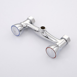 Robinet de douche à double poignée, noyau de valve en céramique, robinet mélangeur d'eau chaude et froide, robinet de baignoire G6695 - Product Image 1