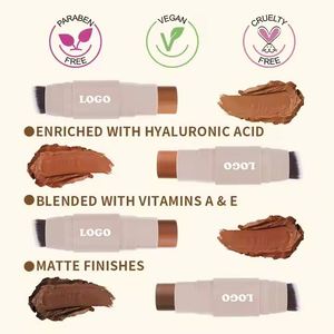 Ulikeke 3 in 1 Custom High Quality Private Label Waterproof Custom Concealer Luxury Foundation Stick - Product Image 4