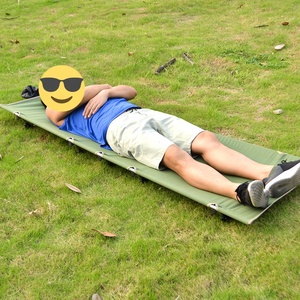 Lit de camping portable ultraléger, pliable et réglable, design léger, seulement 2 kg pour une utilisation en extérieur - Product Image 5